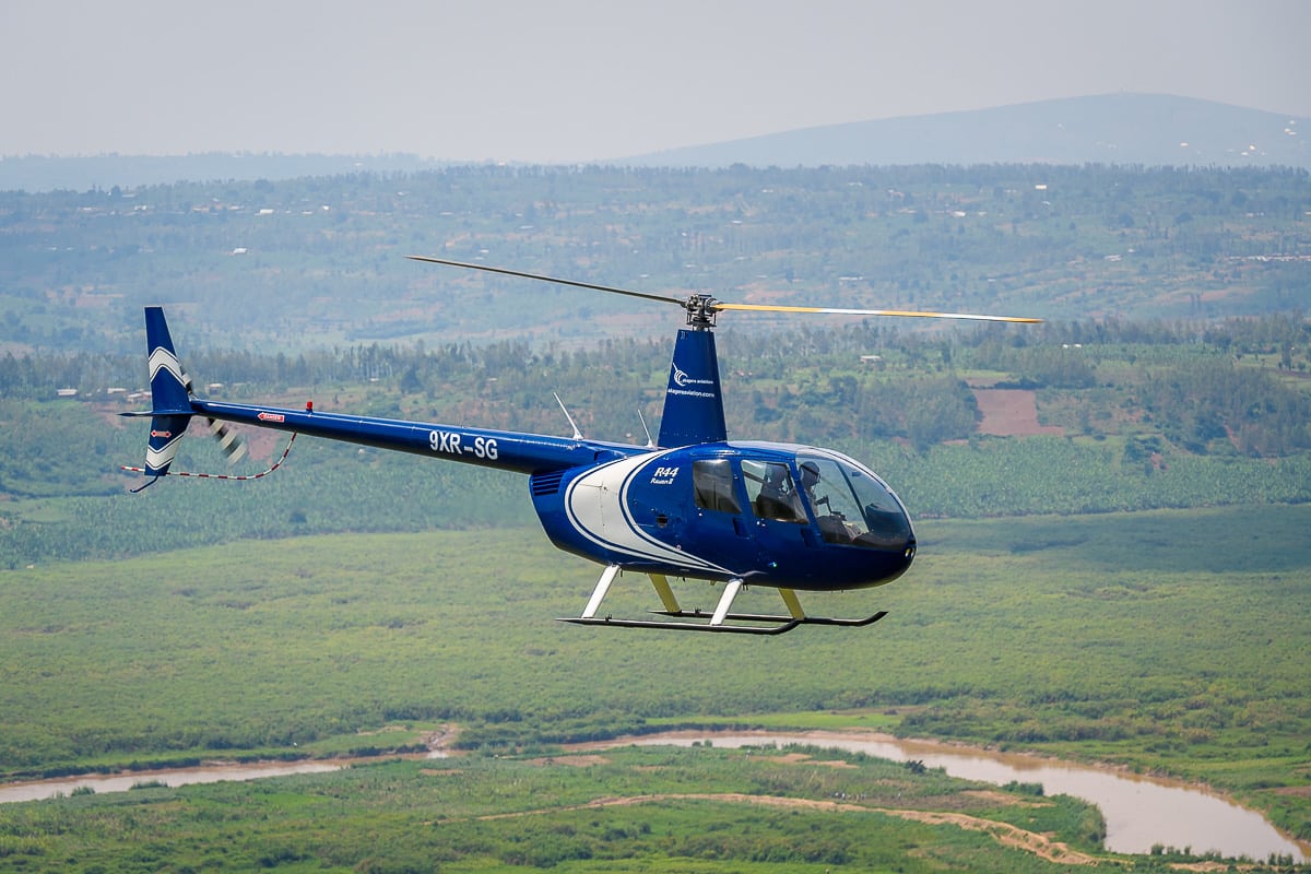 Helicopter Safaris In Rwanda