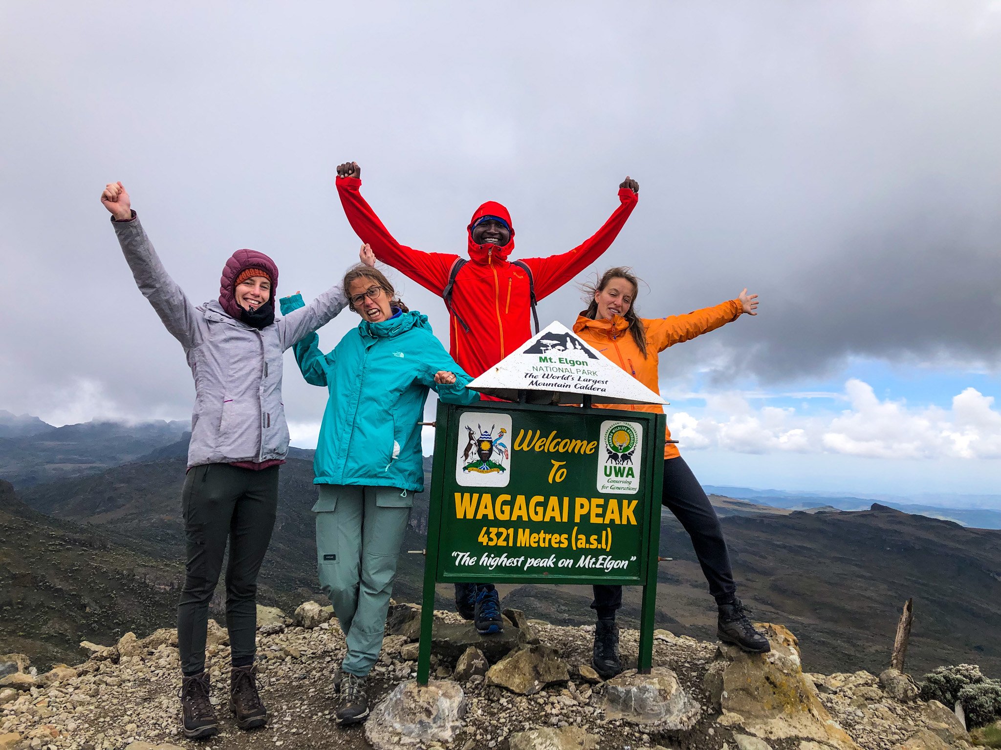 Feel at the top of the world on Mount Elgon