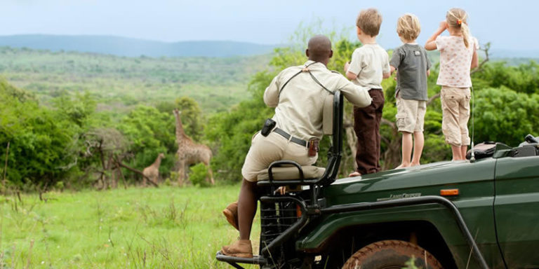 family safari in Uganda