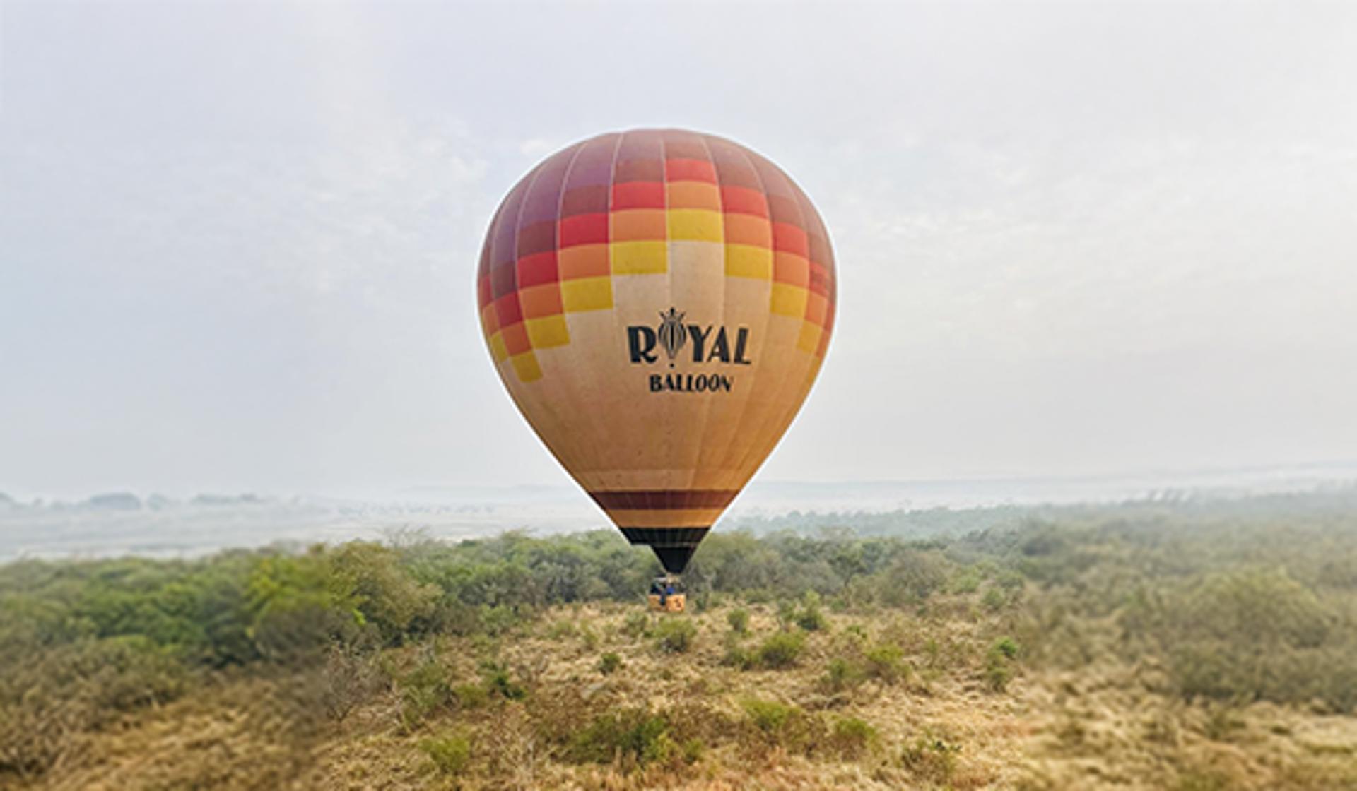 Hot Air Balloon in Akagera National Park