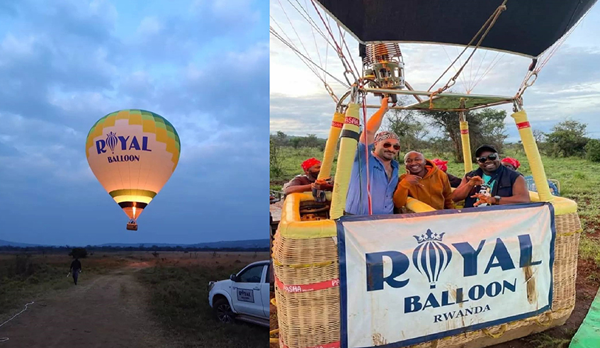 Hot Air Balloon in Akagera National Park
